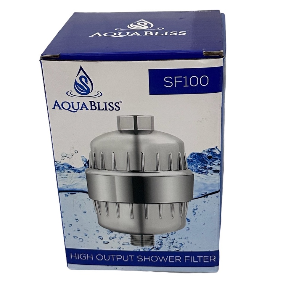 AquaBliss High Output Universal Revitalizing Shower Filter Chrome